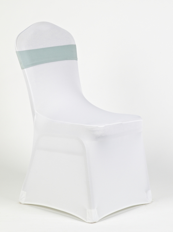 Fehér spandex ezüst pánttal spandex