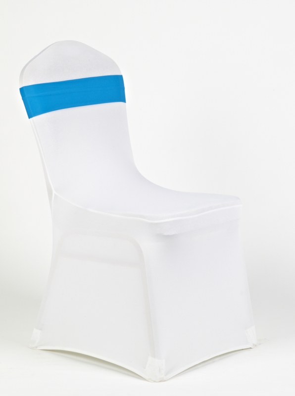 Fehér spandex világoskék pánttal spandex