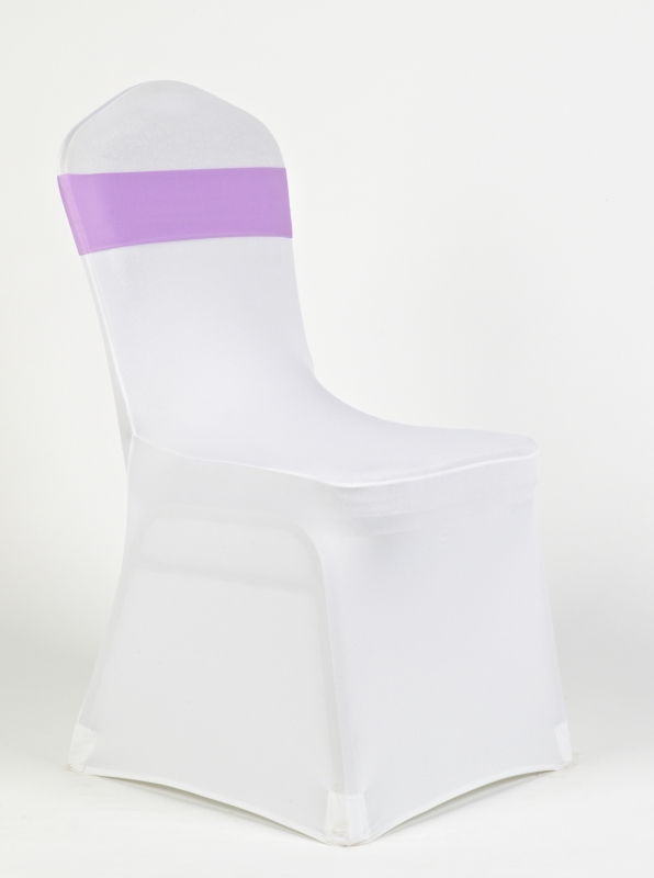 Fehér spandex lila pánttal spandex