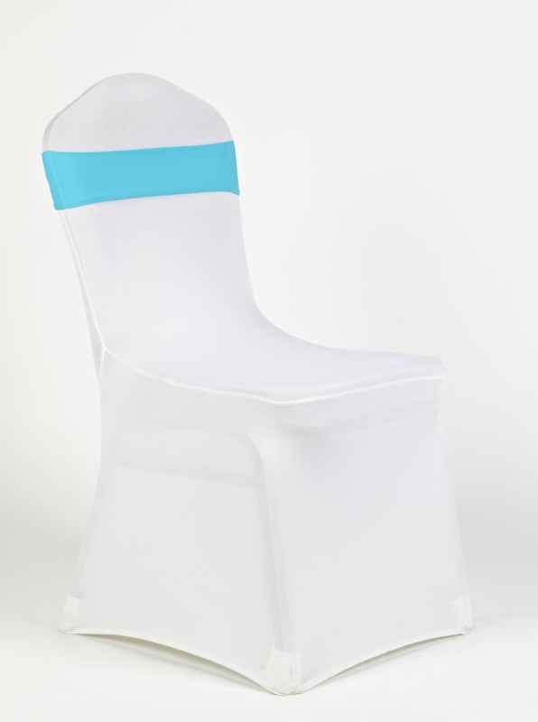 Fehér spandex világos kék pánttal spandex