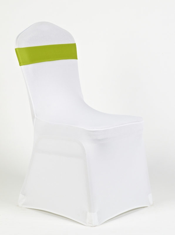 Fehér spandex világos zöld pánttal spandex