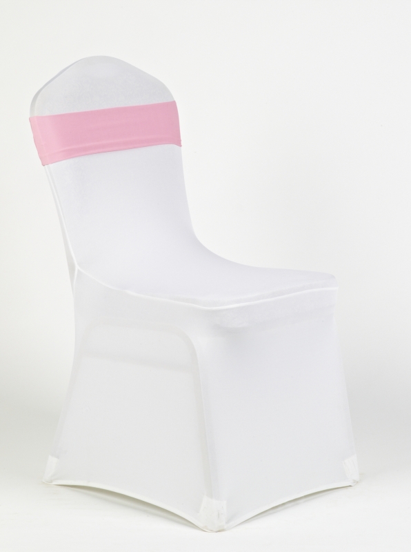 Fehér spandex rózsaszín pánttal spandex