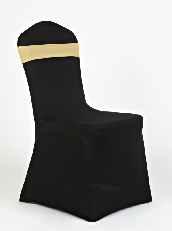 Fekete spandex kávé pánttal spandex