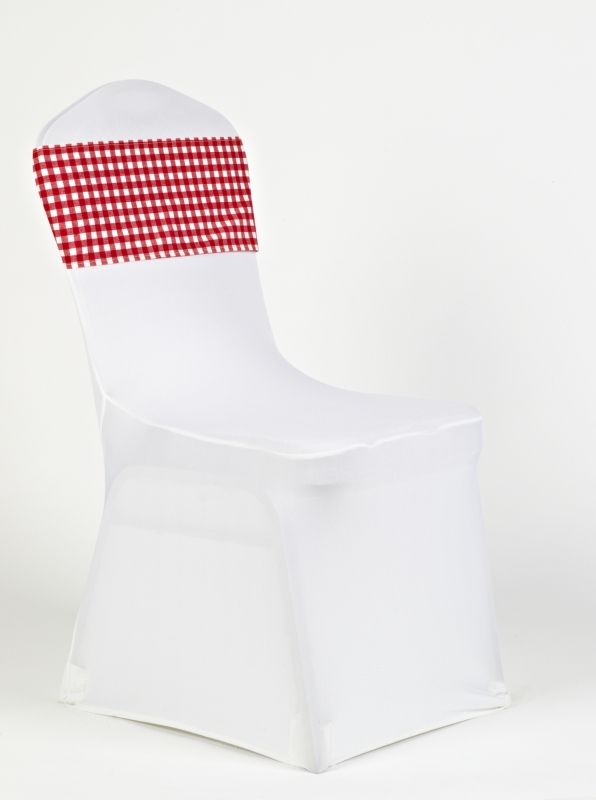 Fehér spandex piros fehér masnival