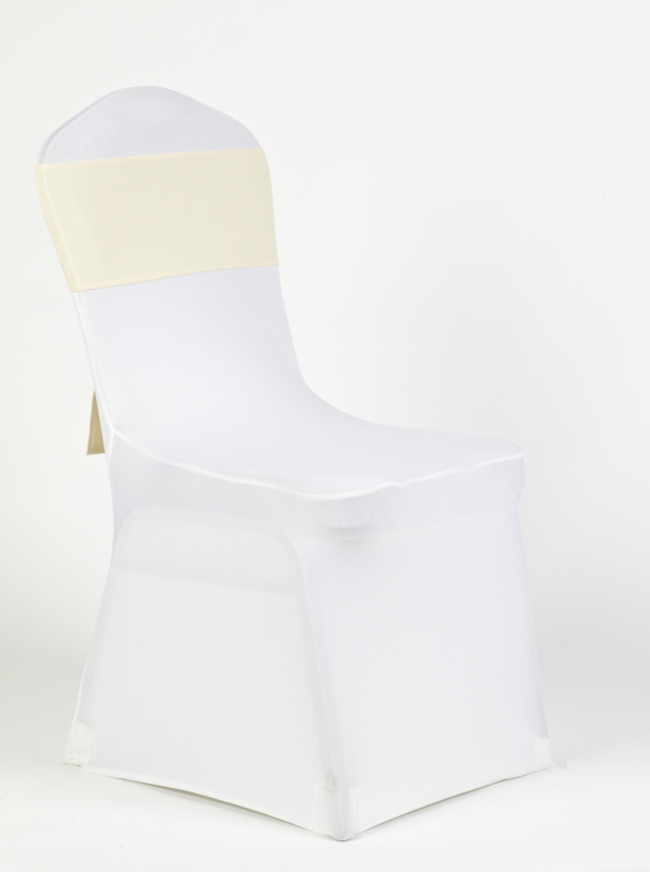 Fehér spandex ekrü minimat masnival