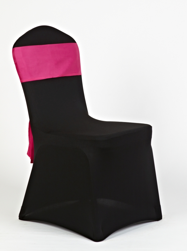 Fekete spandex magenta masnival