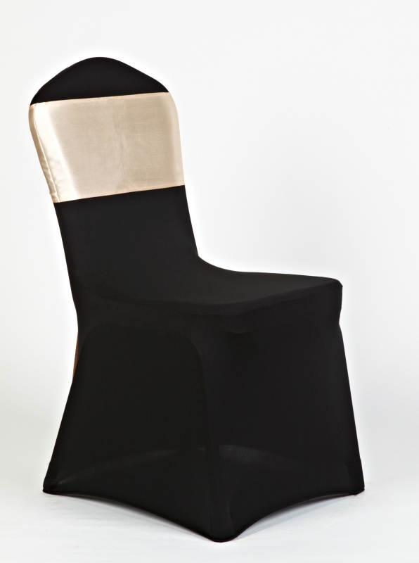 Fekete spandex barack szatén masnival