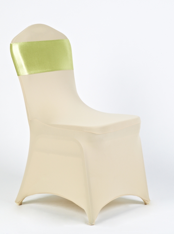 Tejeskávé spandex almazöld szatén masnival